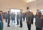 Meningkatkan Kapasitas Linmas Babinsa Koramil 13 Bendo Beri Pelatihan PBB pada Satlinmas   