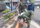 Kodim 0804/Magetan Terjunkan Personel Sukseskan Gerakan Indonesia Asri