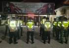 Pastikan Malam Hari Raya Idul Adha 1447 H/2026 Kondusif, Aman Forkopimca Gelar Apel Di Mapolsek Barat   