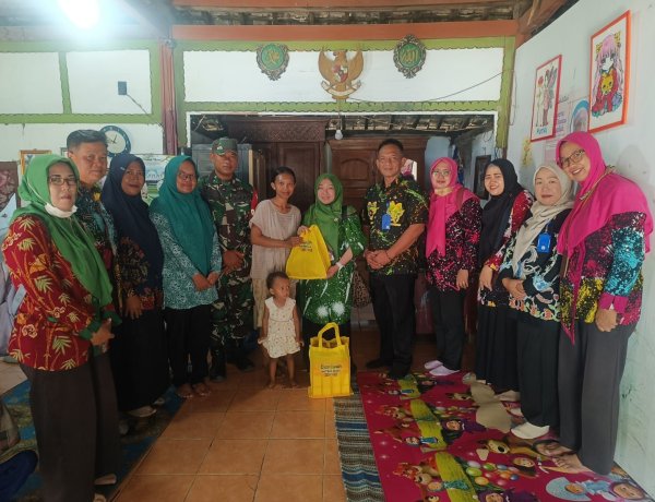 Partisipasi Babinsa Koramil 0804/08 Barat Giat Inovasi Anting Emas Berdampak Positif Bagi Keluarga